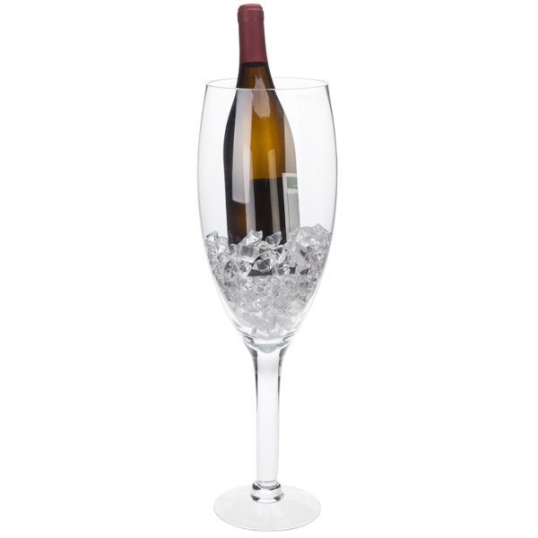 Latitude Run® Airiona Tabletop Glass Wine Chiller Wayfair